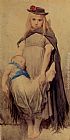 Gustave Dore Famous Paintings - Jeune Mendiante